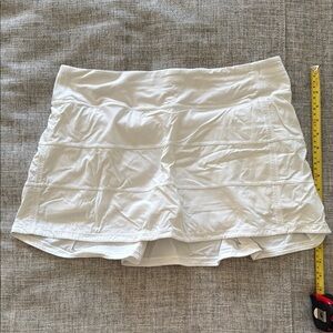 White Tennis Skirt Lululemon